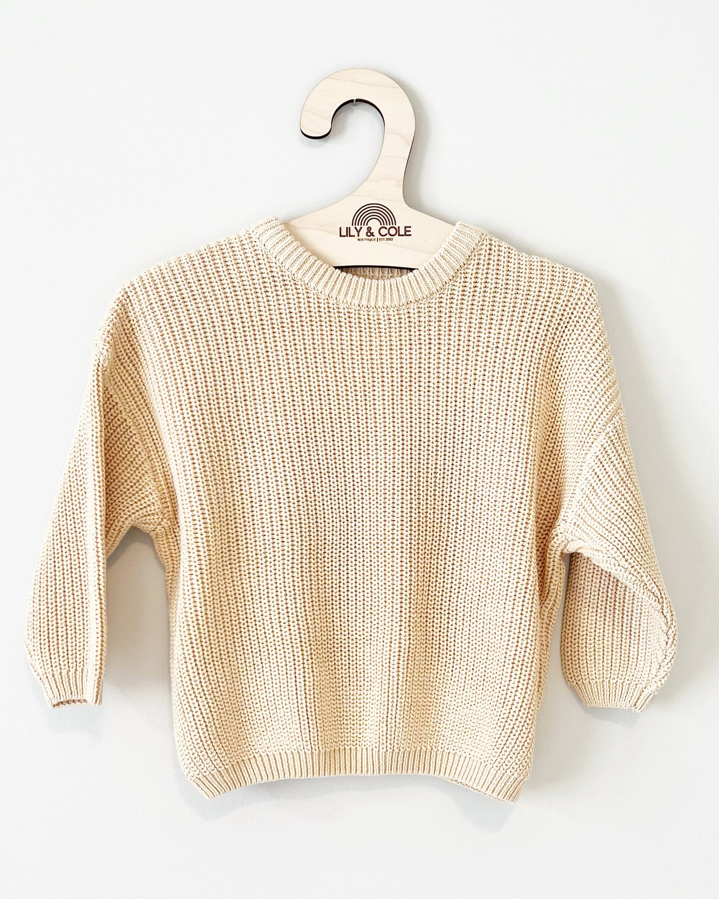 CREAM SWEATER