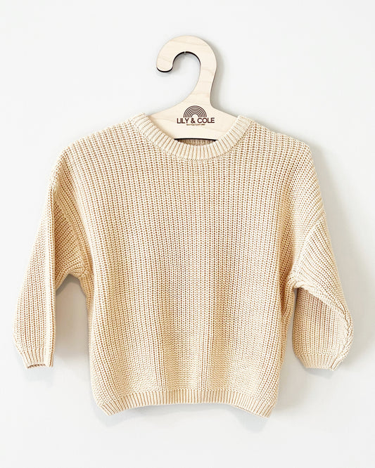 CREAM SWEATER