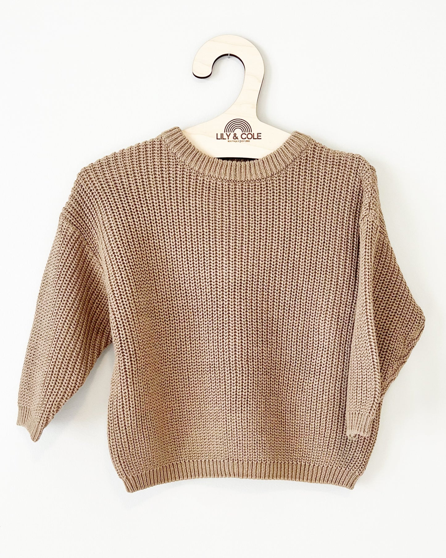 TAUPE SWEATER